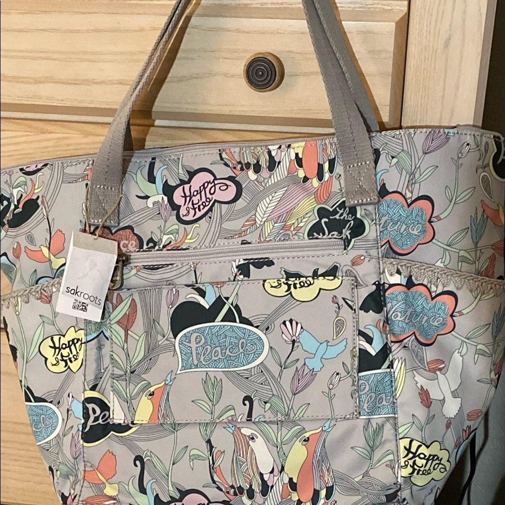 SAKROOTS PEACE BAG 12x18